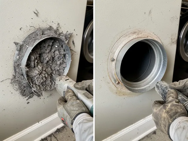 Professional clogged vent cleaning by Fountain Dryer Vent Cleaning in Fountain