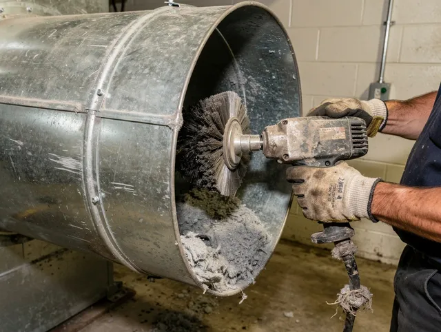 Industrial-grade dryer vent cleaning by Fountain Dryer Vent Cleaning in Fountain
