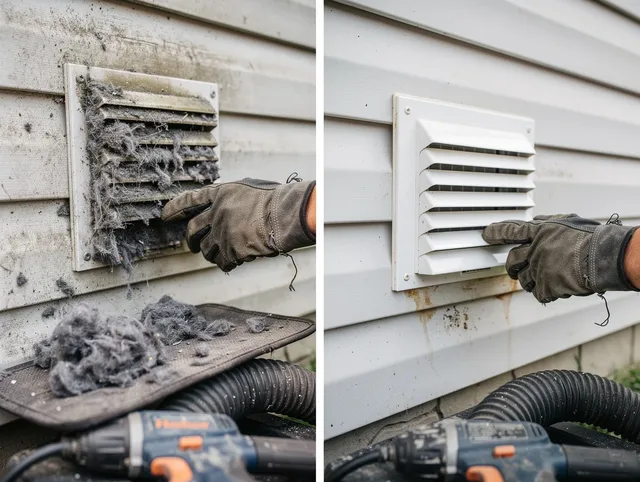Residential dryer vent cleaning by Fountain Dryer Vent Cleaning in Fountain